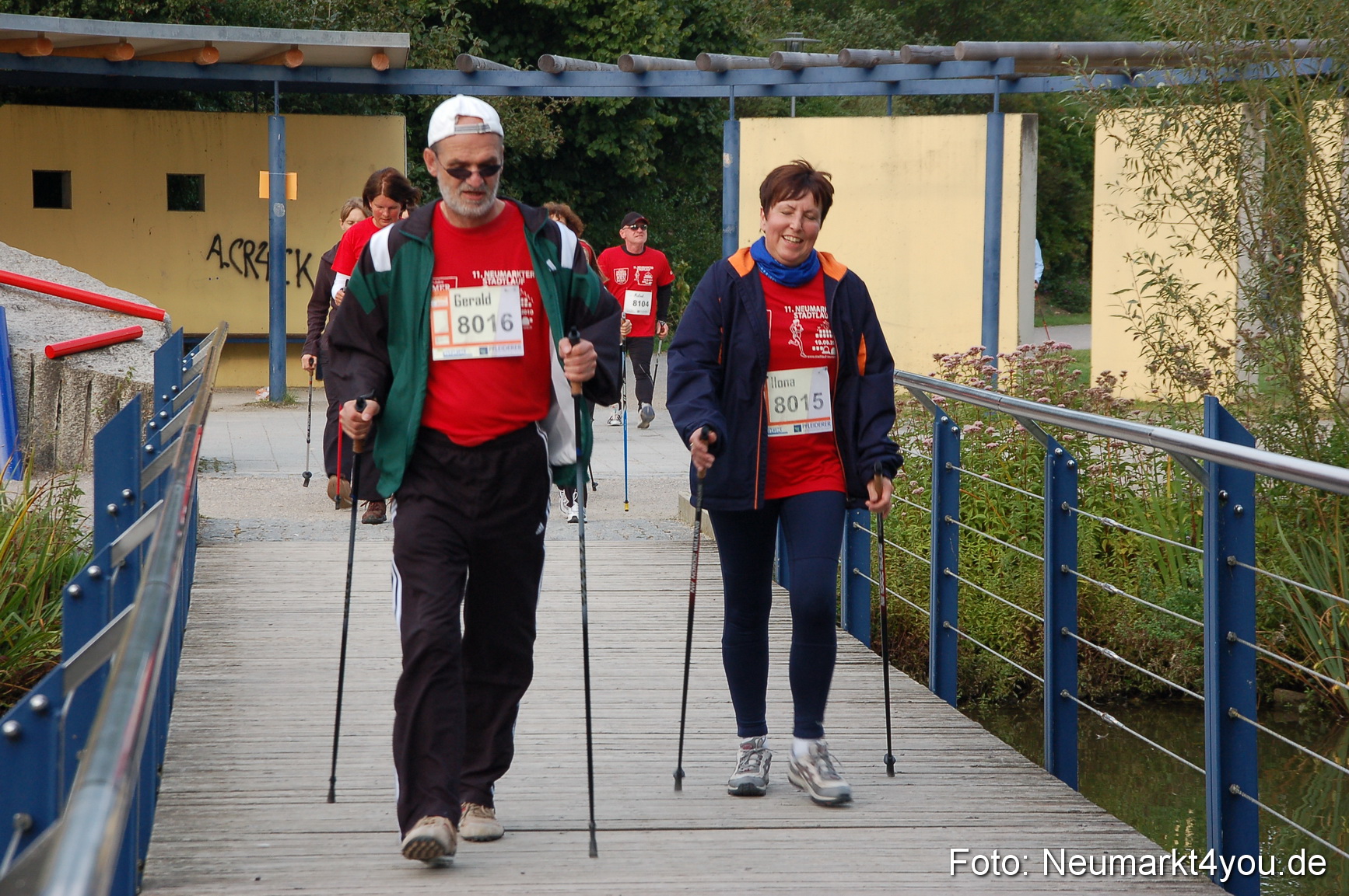 Nordic Walking Stadtlauf Neumarkt 180910 0090